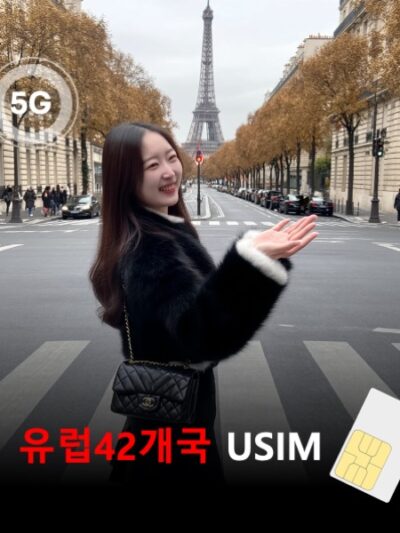 [유심칩] [통큰무제한] 유럽42개국+아랍에미리트+카타르+중국+싱가포르 통합 유심 USIM 데이터 전용 매일 10Gbyte 초고속 이후 5Mbps 고속 무제한 이심통 | 무료배송 | 당일발송