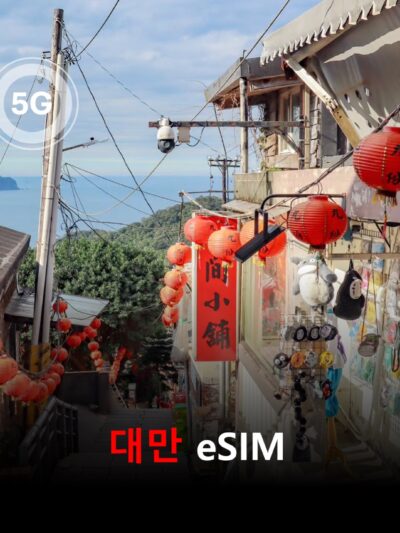 대만 이심 eSIM 데이터 전용 매일 무제한 실명인증 여행자인증 필요없는 이심통