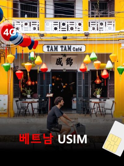 [통큰무제한] [총알로컬망] 베트남 유심 USIM | Vinaphone Wintel 로컬망 | 매일 6GB 초고속 + 5Mbps 무제한 | 다낭 나트랑 호치민 여행 유심 | 당일발송 무료배송 | 이심통