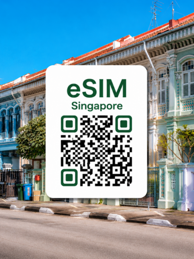 싱가포르 이심 eSIM 데이터 전용 매일 무제한 | 마리나베이샌즈·가든스바이더베이·센토사 여행 eSIM | Singtel 5G | 이심통