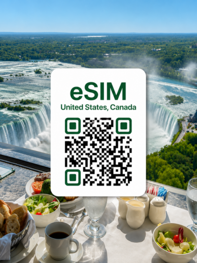 미국 캐나다 통합 이심 eSIM 데이터 전용 매일 무제한 | 뉴욕·LA·밴쿠버·토론토 여행 eSIM | AT&T·T-Mobile·Bell·Telus | 이심통