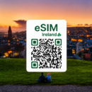 아일랜드 이심 eSIM 데이터 전용 데일리 무제한 | 더블린·골웨이·코크 여행 eSIM | Meteor·3 Ireland 5G | 이심통