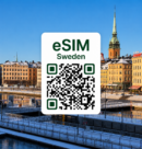 스웨덴 이심 eSIM 데이터 전용 데일리 무제한 | 스톡홀름·예테보리·말뫼 여행 eSIM | Telenor·Telia·Hi3G 5G | 이심통