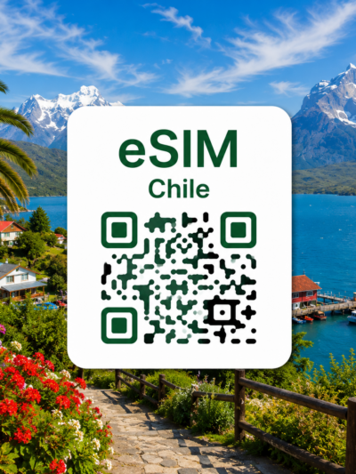 칠레 이심 eSIM 데이터 전용 종량제 요금제 | 산티아고·아타카마·파타고니아 여행 | Movistar 4G LTE | 자동발권 바로사용 | 이심통