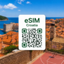크로아티아 이심 eSIM 데이터 전용 종량제 요금제 | 자그레브·두브로브니크·스플리트·아드리아해 섬 여행 | Telemach·A1 5G | 자동발권 바로사용 | 이심통