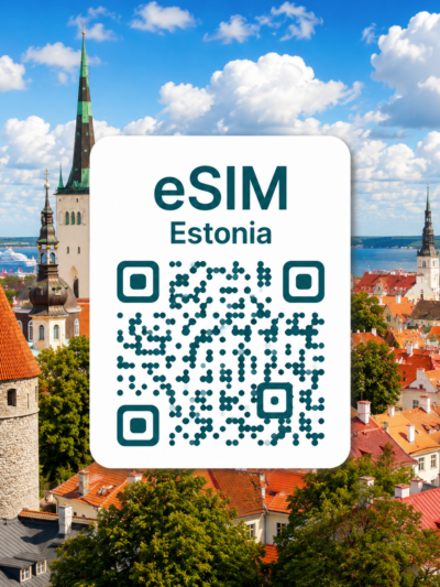 에스토니아 이심 eSIM 데이터 전용 종량제 요금제 | 탈린·타르투·파르누 여행 | Elisa Eesti 5G | 자동발권 바로사용 | 이심통
