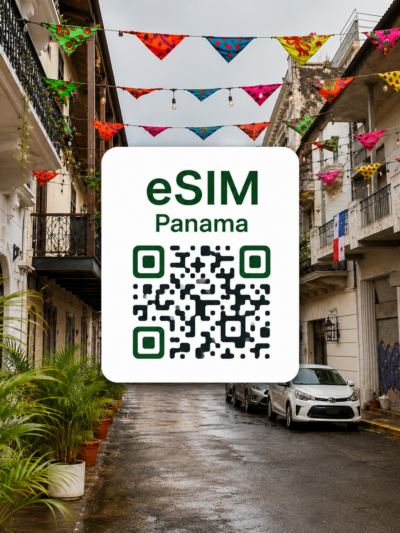 파나마 이심 eSIM 데이터 전용 종량제 요금제 | 파나마시티·파나마운하·보케테·보카스델토로 여행 | +Móvil 4G | 자동발권 바로사용 | 이심통