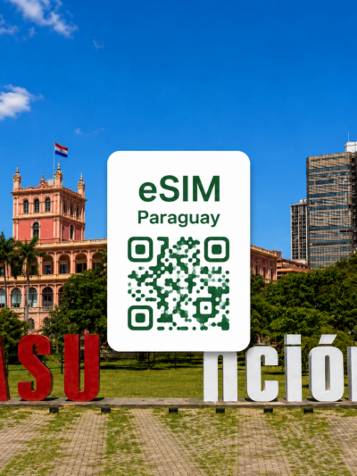 파라과이 이심 eSIM 데이터 전용 종량제 요금제 | 아순시온·시우다드델에스테·엔카르나시온 여행 | Tigo·Claro 4G | 자동발권 바로사용 | 이심통