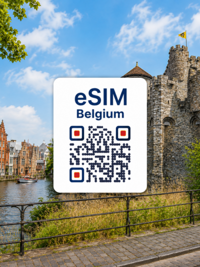 벨기에 eSIM 데이터 전용 종량제 요금제 | 브뤼셀·브뤼헤·겐트·앤트워프 여행 | Telenet 5G | 자동발권 바로사용 | 이심통