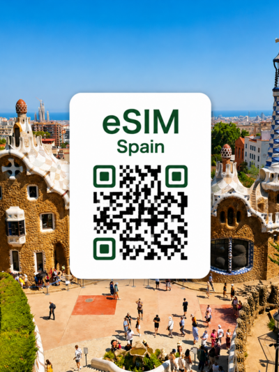 스페인 이심 eSIM 데이터 전용 종량제 요금제 | 바르셀로나·마드리드·마요르카·이비자 여행 | Orange 5G | 자동발권 바로사용 | 이심통