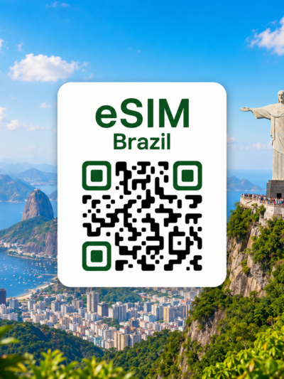 브라질 eSIM 데이터 전용 종량제 요금제 | 상파울루·리우데자네이루·이과수 여행 | TIM 5G | 자동발권 바로사용 | 이심통