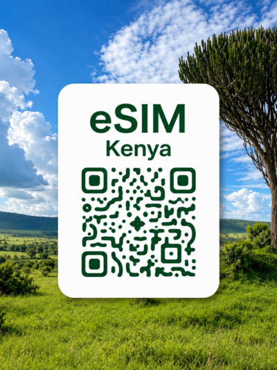 케냐 eSIM 데이터 전용 종량제 요금제 | 나이로비·마사이마라·몸바사 여행 | Safaricom 4G LTE | 자동발권 바로사용 | 이심통
