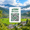 부탄 이심 eSIM 데이터 전용 데일리 무제한 | TashiCell 4G | 팀푸 파로 여행 | 자동발권 바로사용 | 이심통