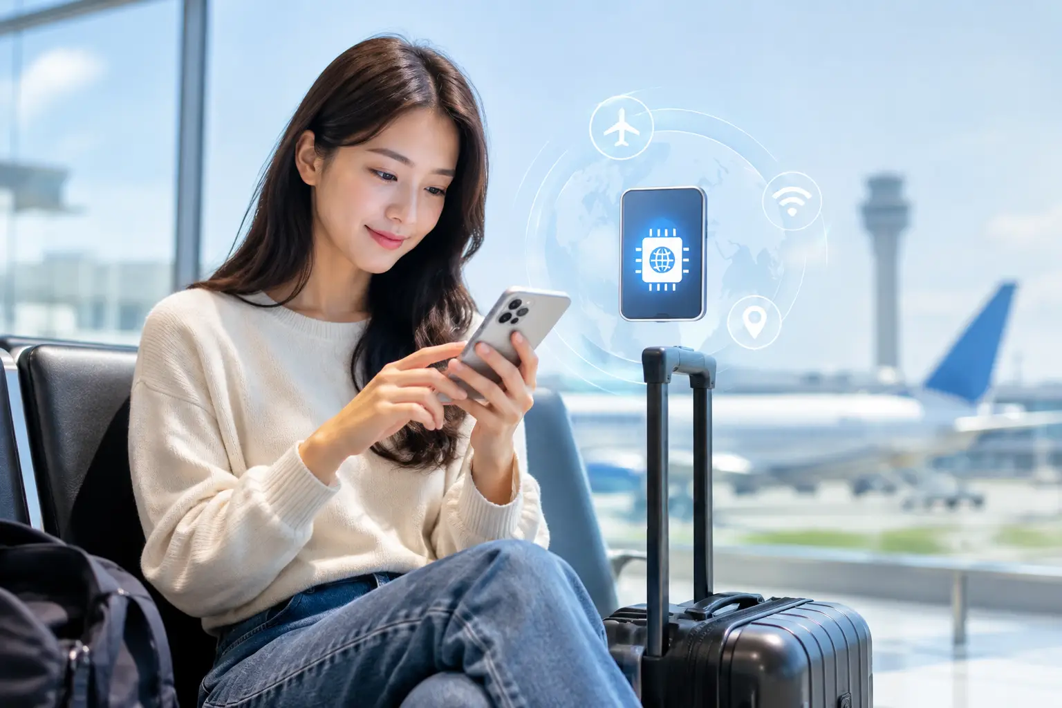 글로벌 esim 사용 가이드로 공항 멘붕 막는 출국 전 데이터 설정법 한 번에